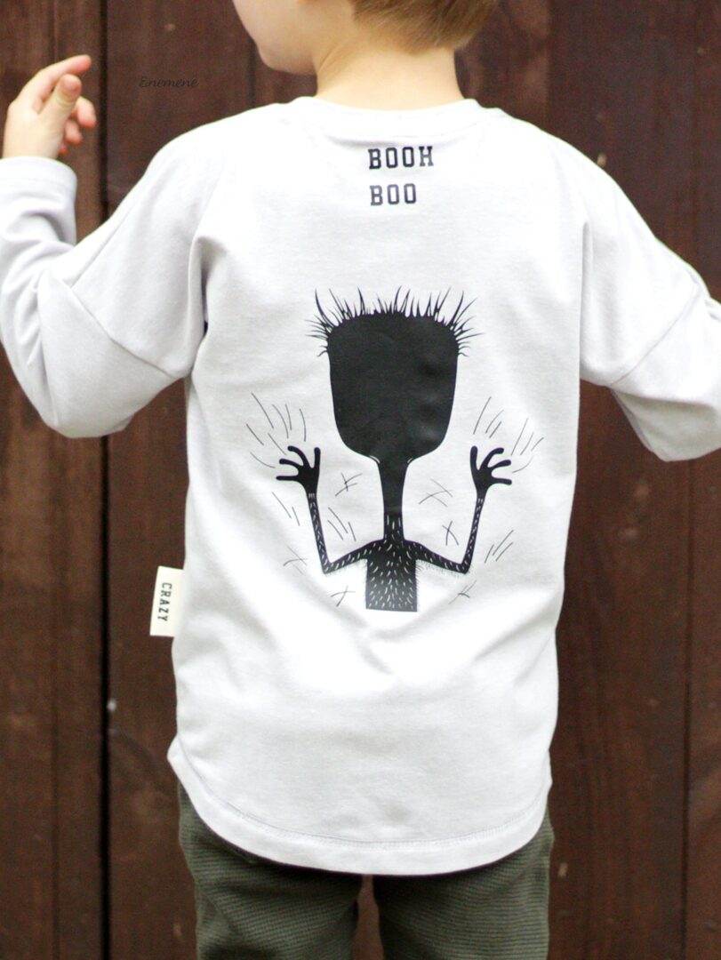 Plotterdatei Monster Hugo 1 Set mit Sprüchen und Monster ohne Shirt, Autismus - Sewando