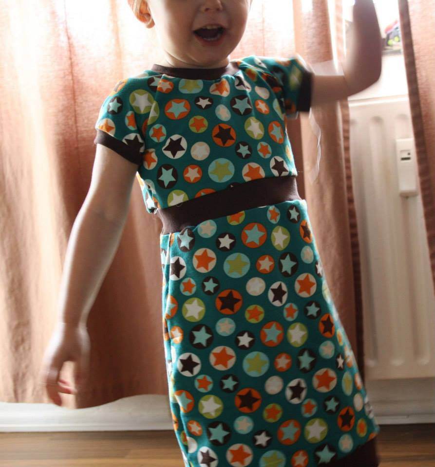 Schnittmuster Little Lina Kleid Kinder Gr. 86-152 - Sewando