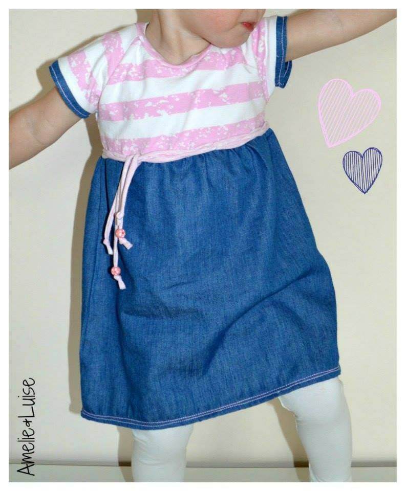 Schnittmuster Little Lina Kleid Kinder Gr. 86-152 - Sewando