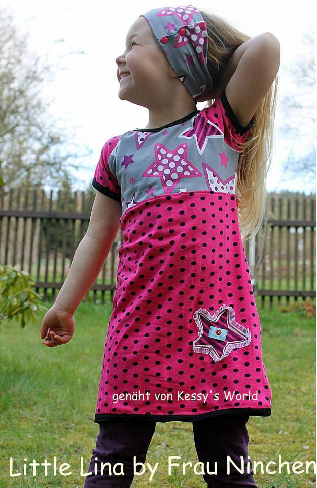 Schnittmuster Little Lina Kleid Kinder Gr. 86-152 - Sewando