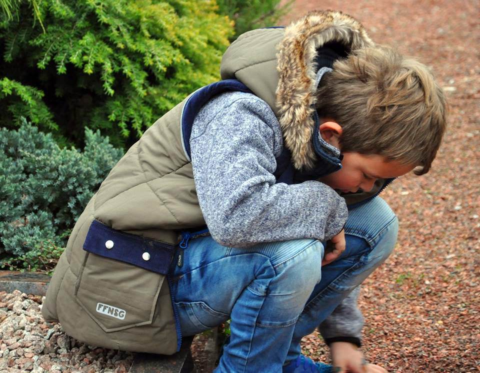 Big Lieblingsweste mit Kapuze und Loop, abnehmbarer Kapuze für 105cm-140cm Körpergröße - Sewando