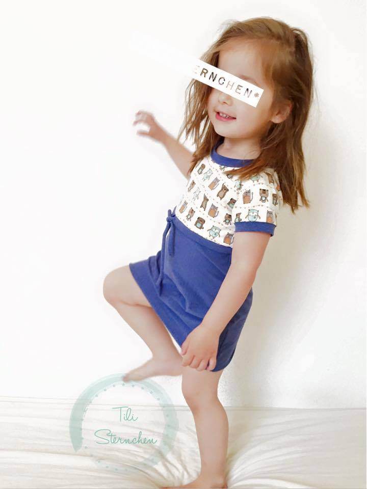 Schnittmuster Little Lina Kleid Kinder Gr. 86-152 - Sewando