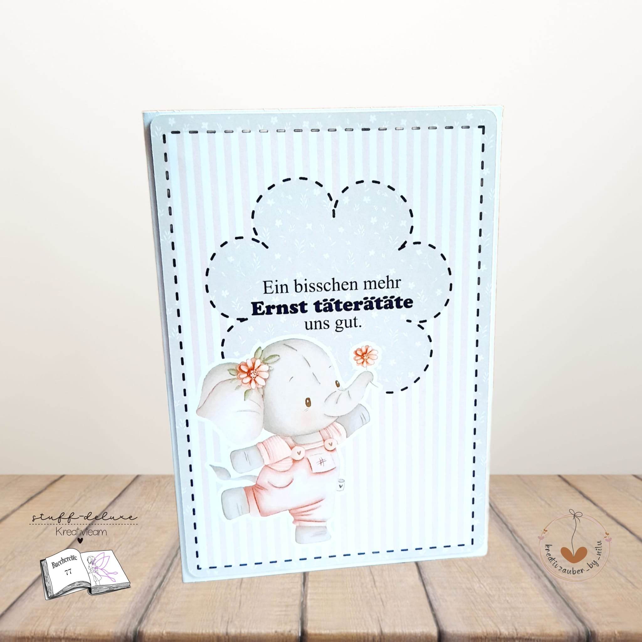 Digistamp Ein bisschen mehr Ernst Plotten, Sublimation, Drucken, ! - Sewando