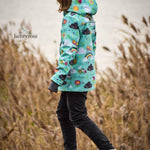 Mini Wetterheld Allwetter-Jacke, Winterjacke, Softshelljacke, Regenjacke für 69cm-104cm Körpergröße - Sewando