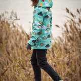 Mini Wetterheld Allwetter-Jacke, Winterjacke, Softshelljacke, Regenjacke für 69cm-104cm Körpergröße - Sewando