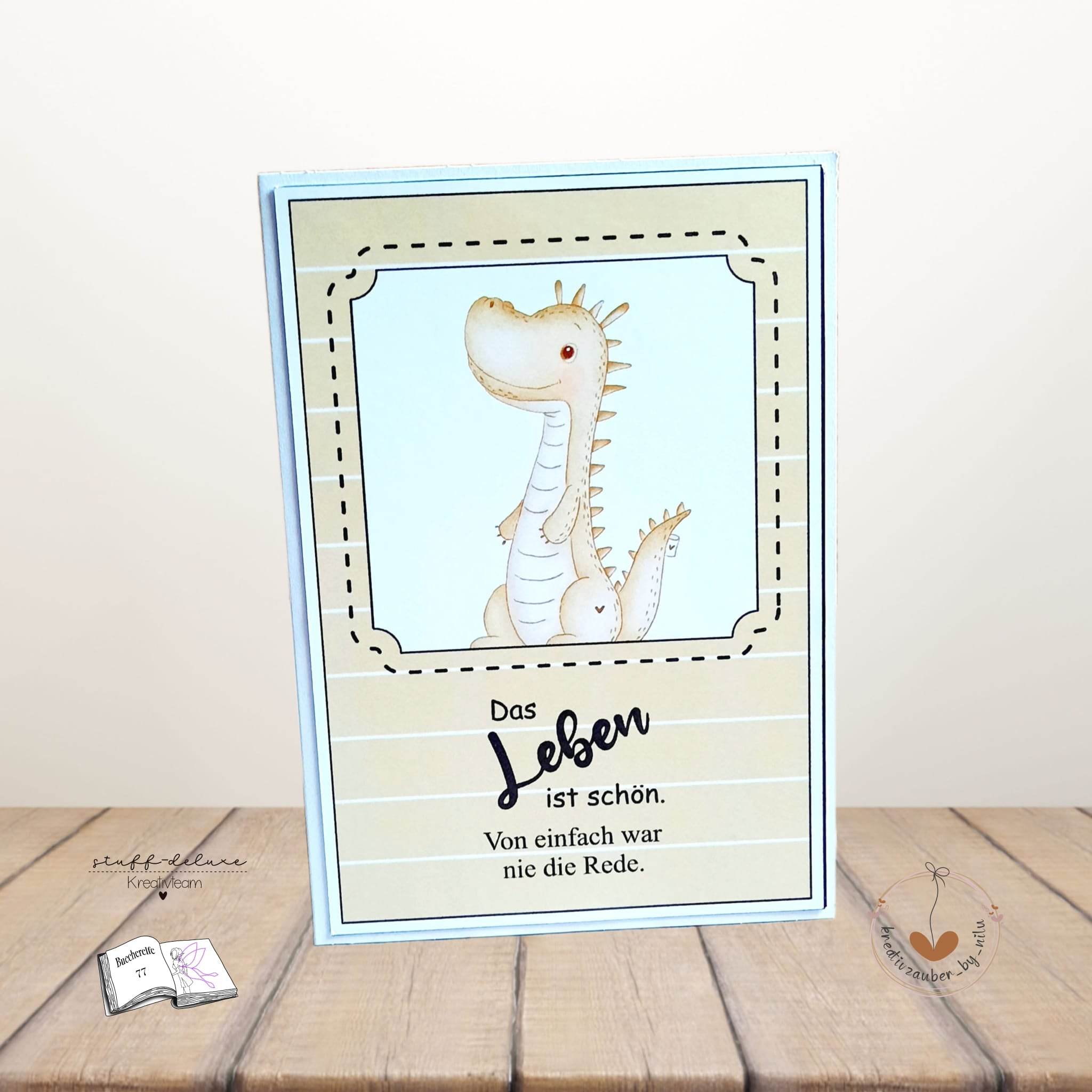 Digistamp Das Leben ist schön Plotten, Sublimation, Drucken ! - Sewando