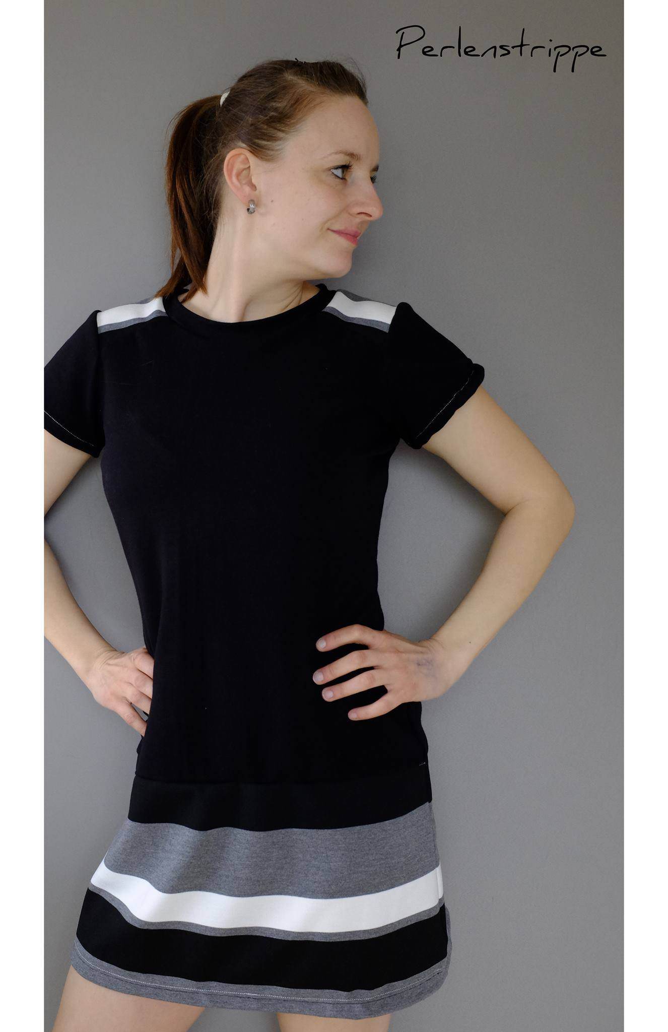 Schnittmuster Simple Thing Longshirt, Kleid Damen Gr. 32-50 - Sewando