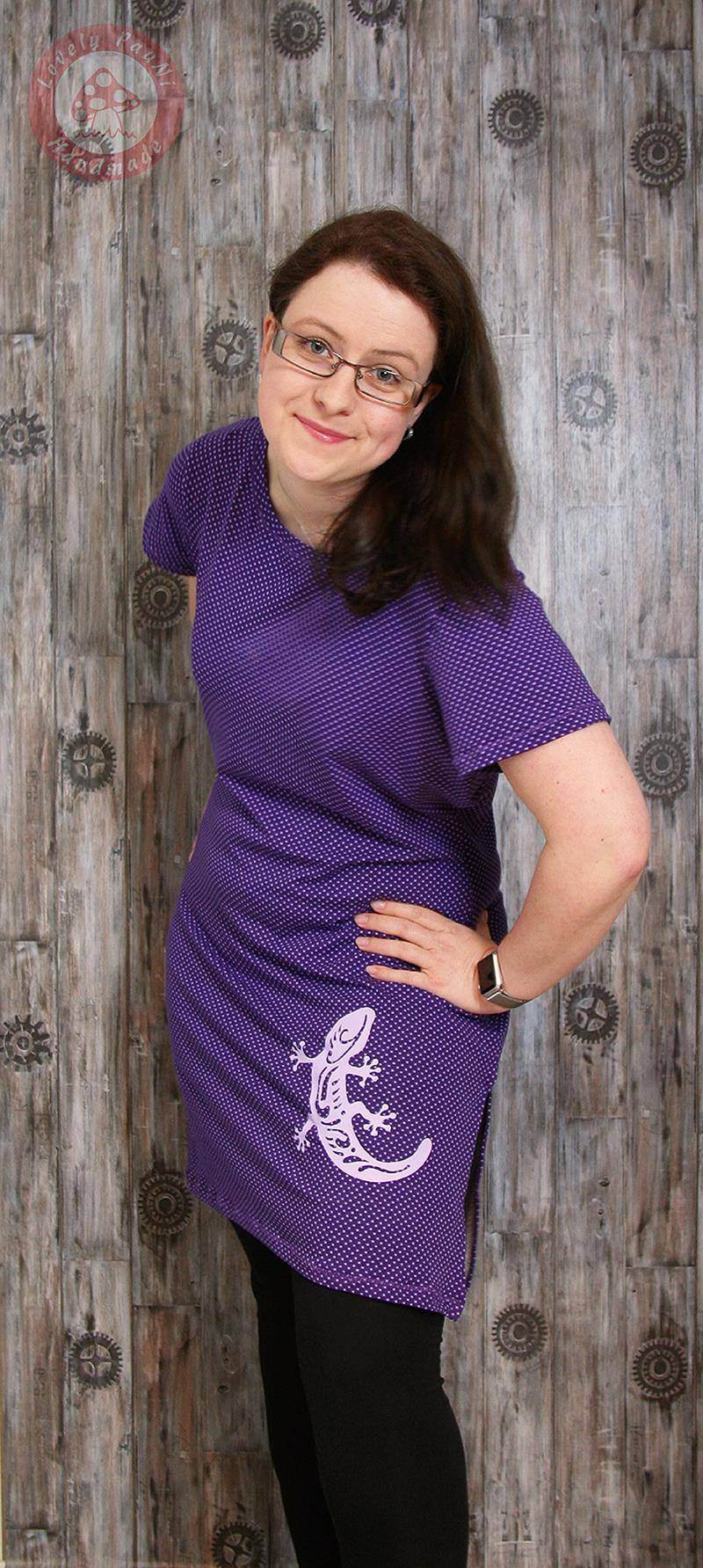 Schnittmuster Simple Thing Longshirt, Kleid Damen Gr. 32-50 - Sewando