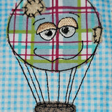 Stickdatei "Heißluftballon" in 3 Größen & 2 Versionen
