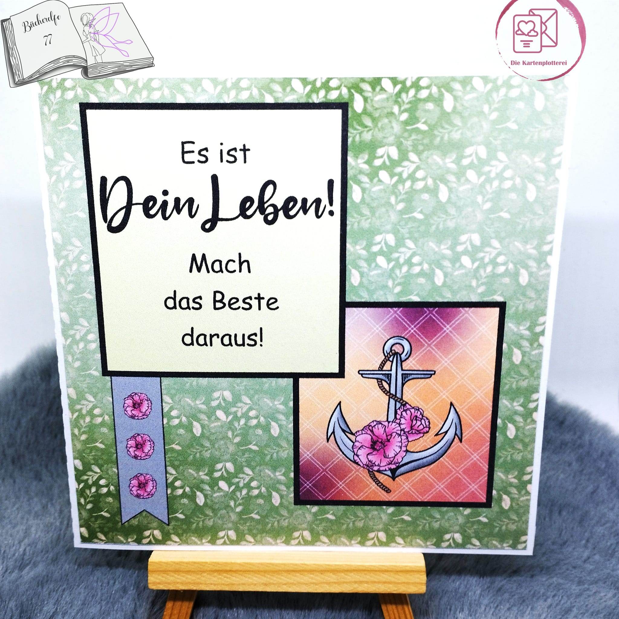 Plotterdatei Es ist Dein Leben Plotten, Sublimation, Drucken, Digistamp, - Sewando