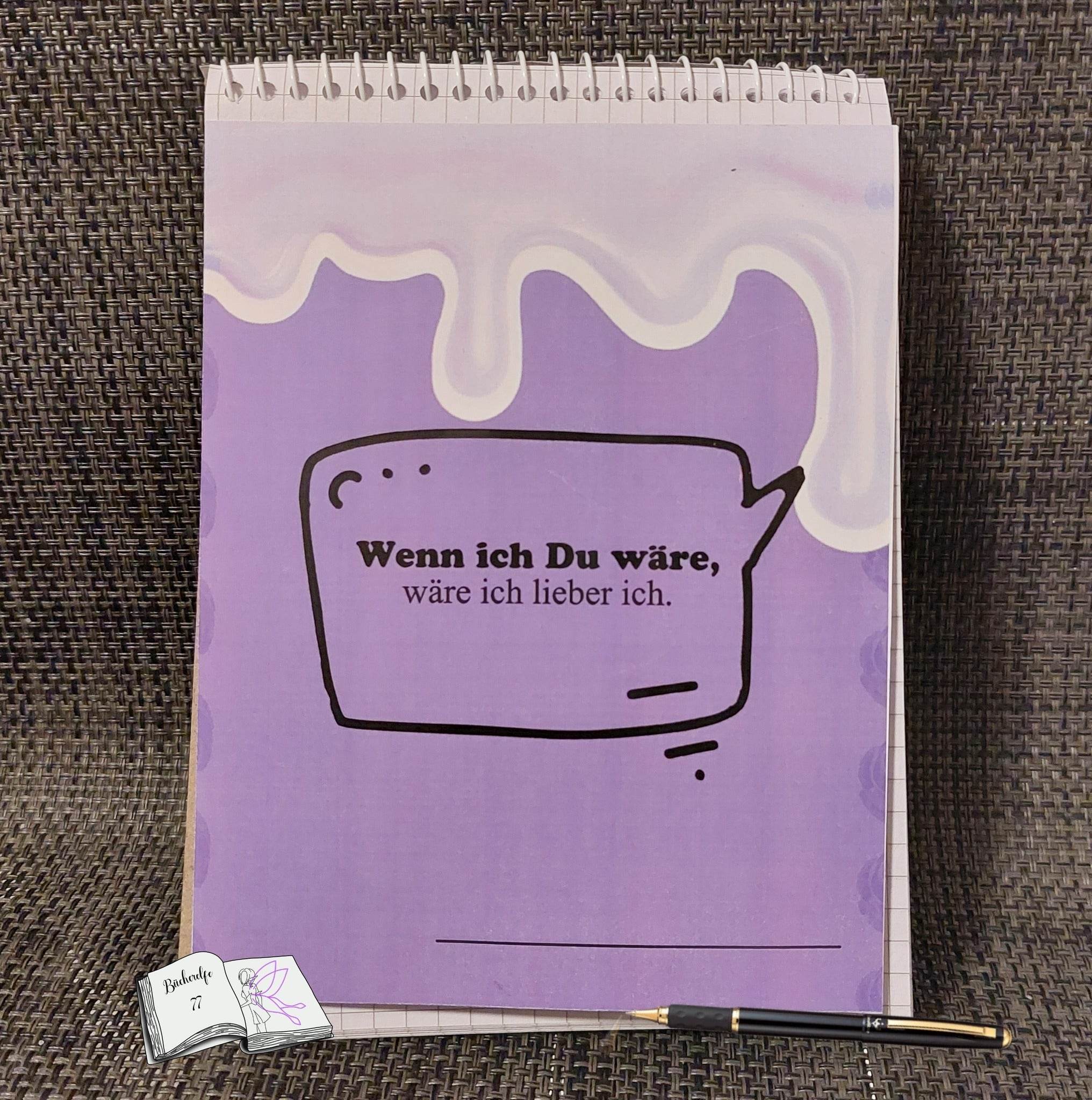 Plotterdatei Wenn ich Du wäre Plotten, Sublimation, Drucken, Digistamp, - Sewando
