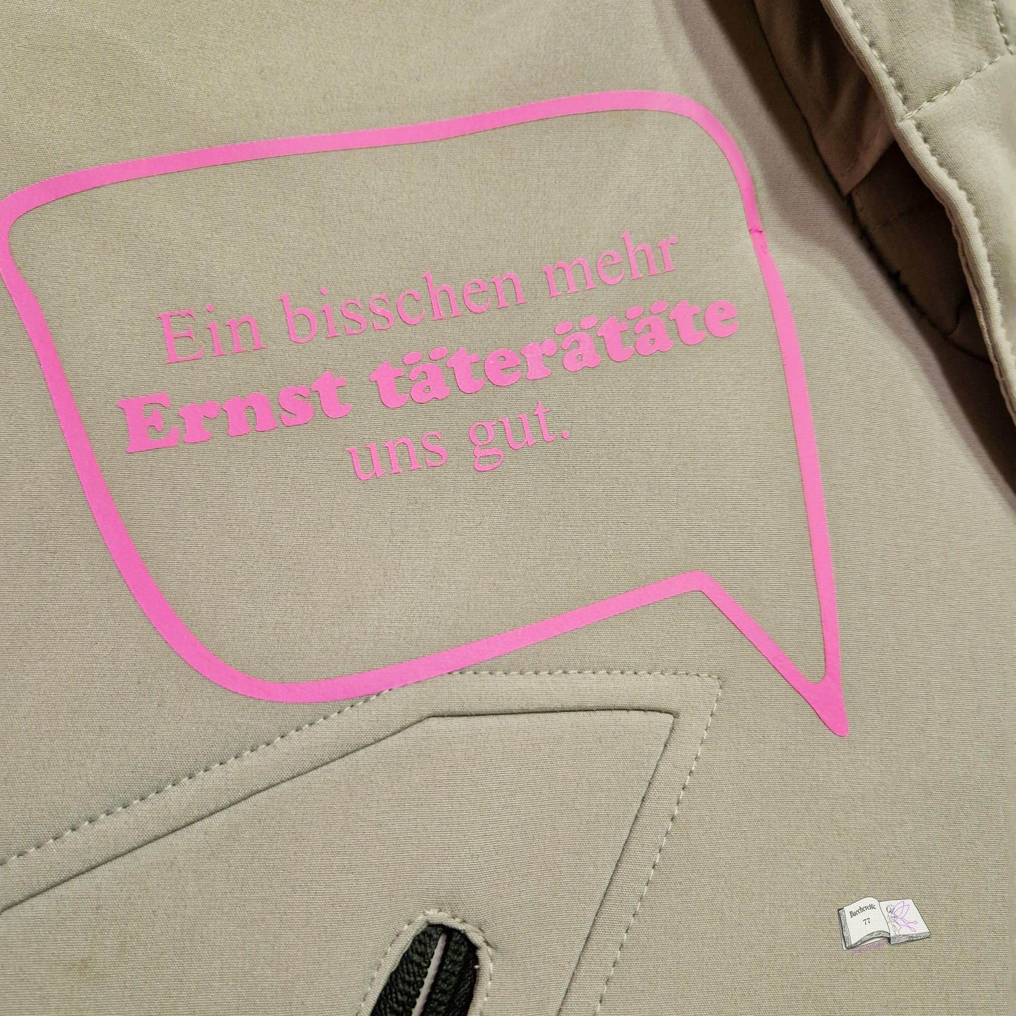 Plotterdatei Ein bisschen mehr Ernst Plotten, Sublimation, Drucken, Digistamp, - Sewando