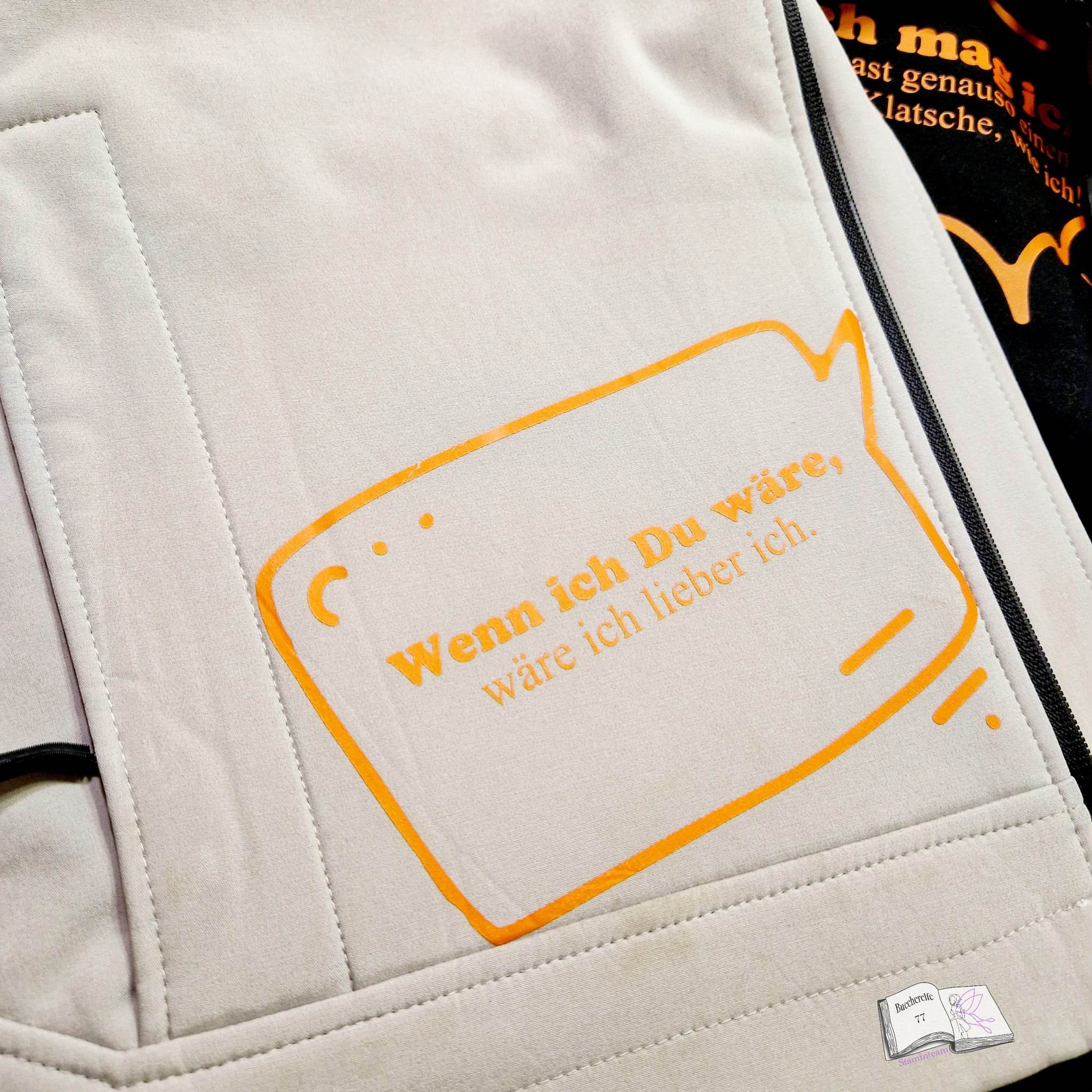 Plotterdatei Wenn ich Du wäre Plotten, Sublimation, Drucken, Digistamp, - Sewando