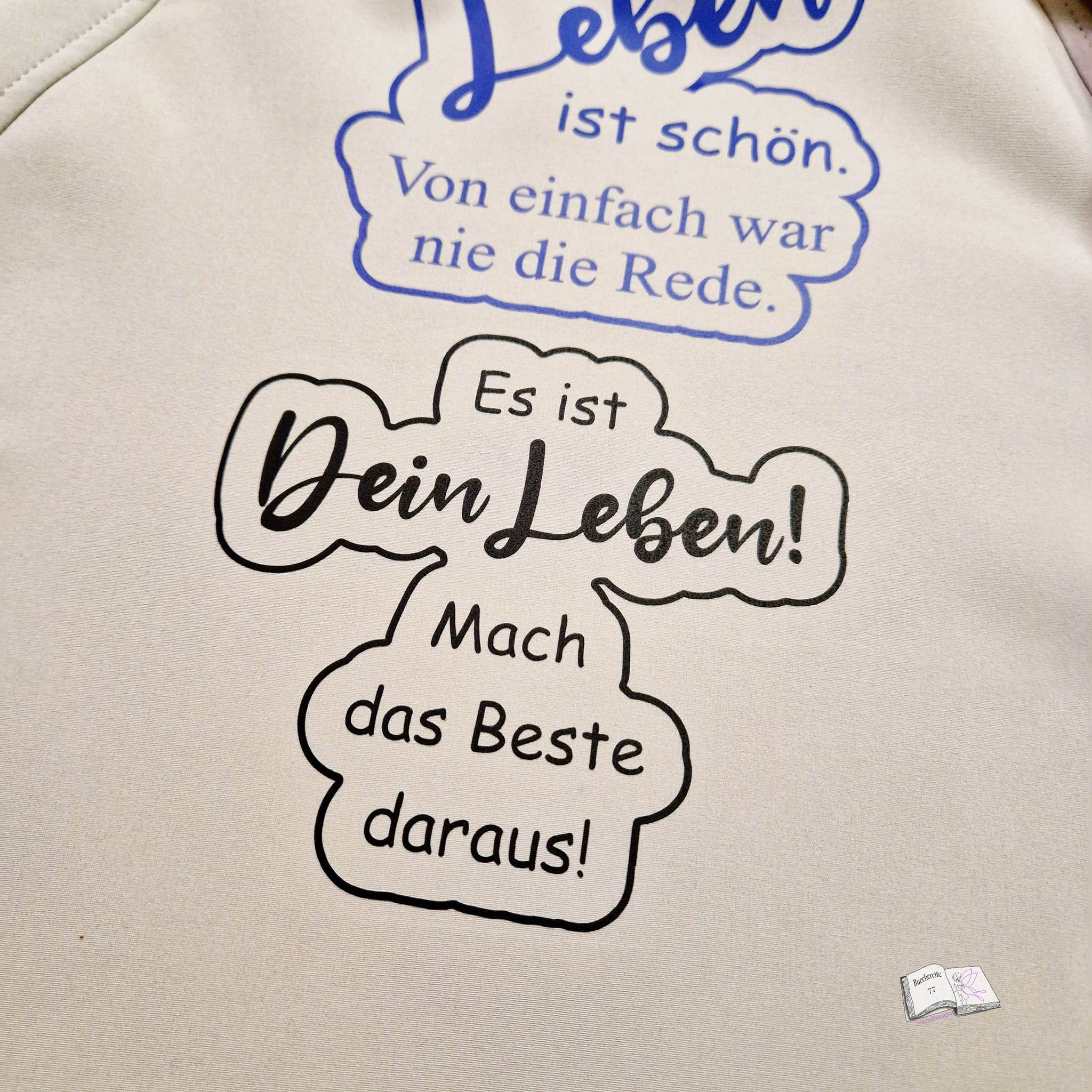 Plotterdatei Es ist Dein Leben Plotten, Sublimation, Drucken, Digistamp, - Sewando