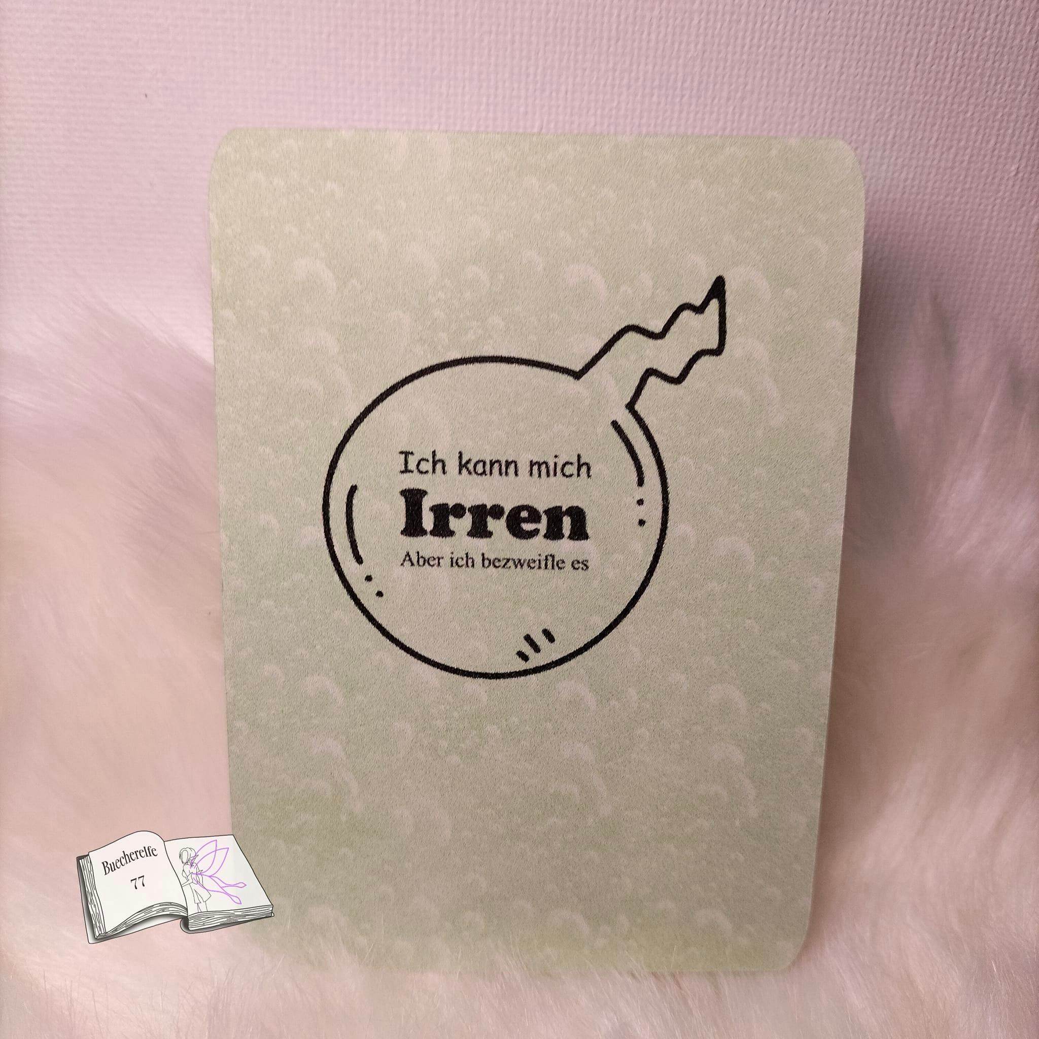 Plotterdatei Ich kann mich irren Plotten, Sublimation, Drucken, Digistamp, - Sewando