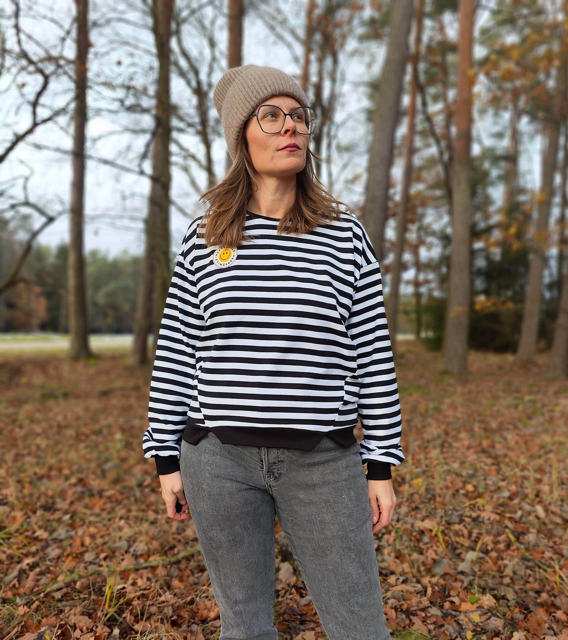 Schnittmuster Sweater RUBANO Gr. 32-56 inkl. gratis Plotterdatei : - Sewando