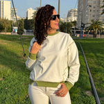 Schnittmuster Sweater RUBANO Gr. 32-56 inkl. gratis Plotterdatei : - Sewando