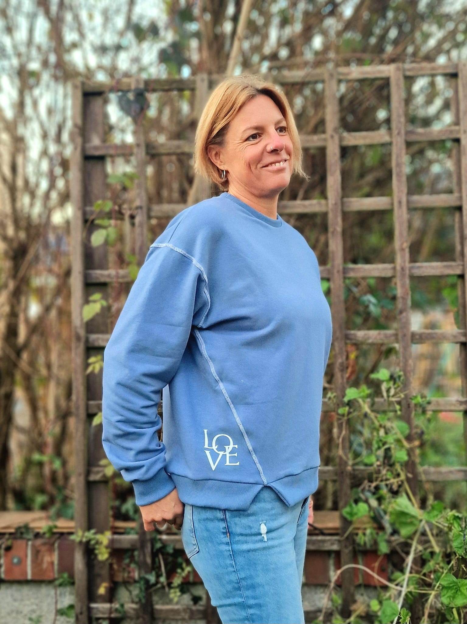 Schnittmuster Sweater RUBANO Gr. 32-56 inkl. gratis Plotterdatei : - Sewando