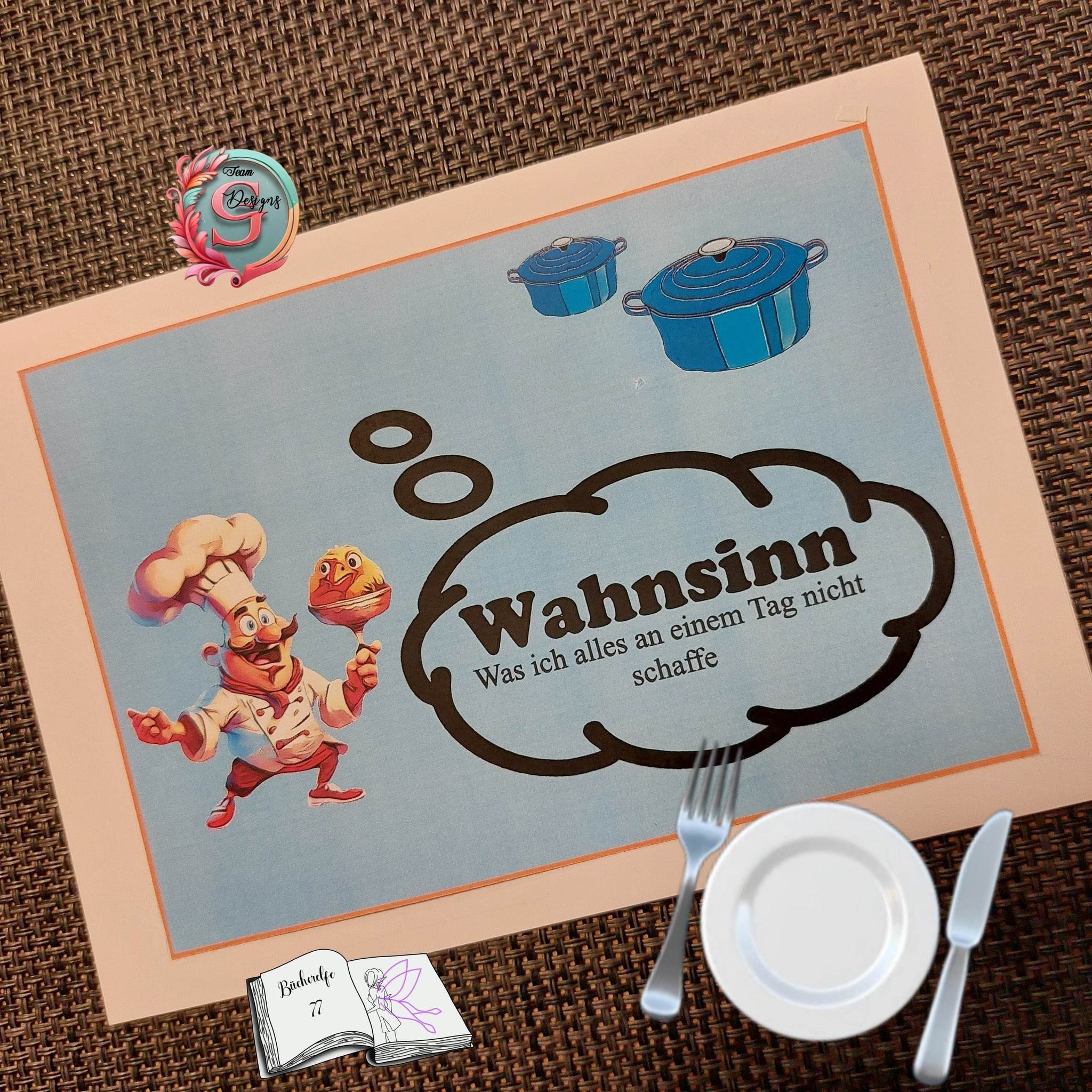 Plotterdatei Wahnsinn Plotten, Sublimation, Drucken, Digistamp, - Sewando