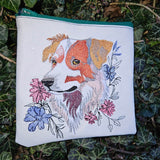Hund Stickdatei – treuer Blick und Blumenzauber für deine Stickmaschine - Sewando