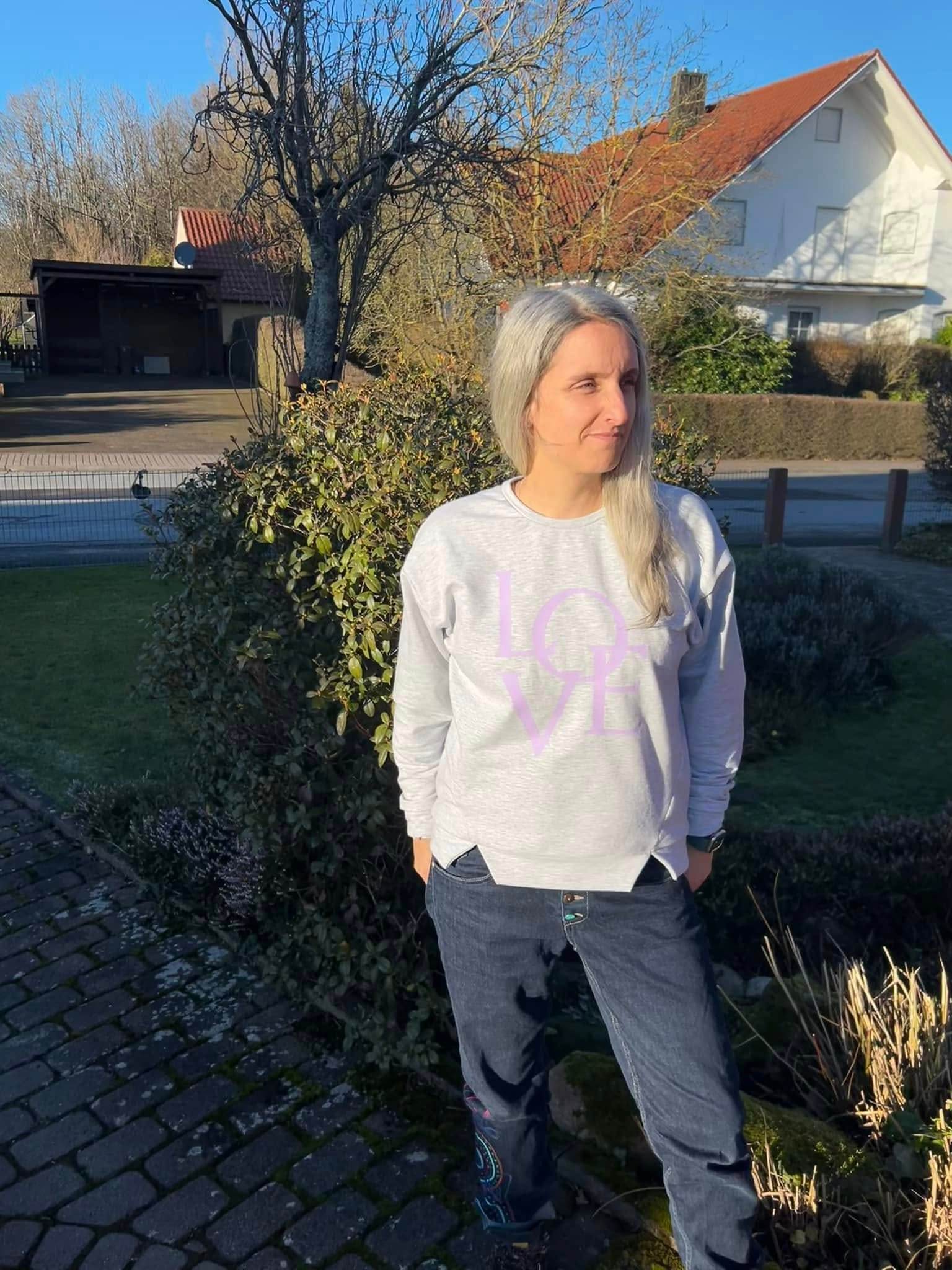 Schnittmuster Sweater RUBANO Gr. 32-56 inkl. gratis Plotterdatei : - Sewando