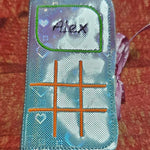 Stickdatei - tic tac toe SPIELE Hülle - Sewando