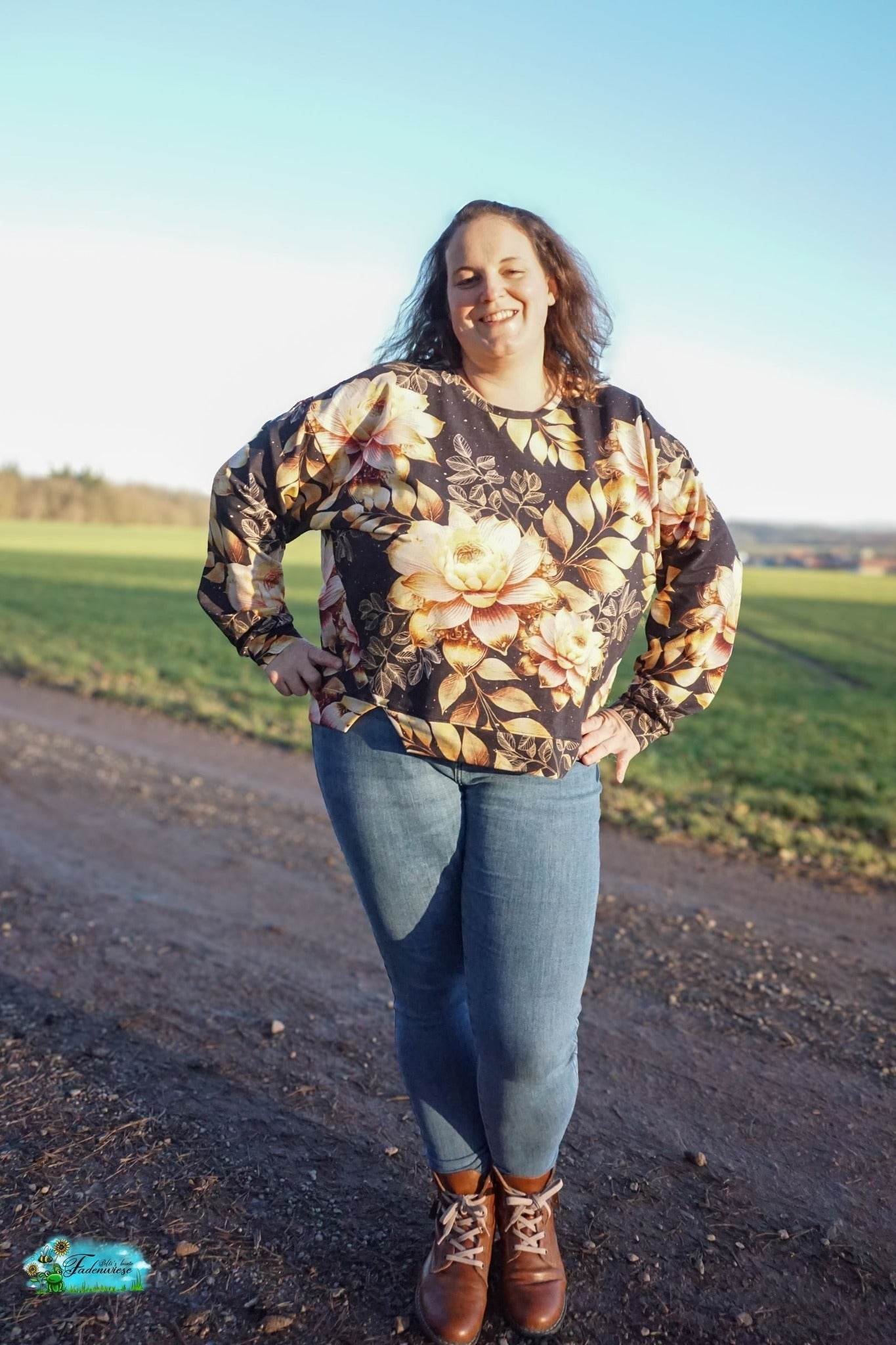 Schnittmuster Sweater RUBANO Gr. 32-56 inkl. gratis Plotterdatei : - Sewando