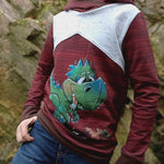 Hoodie Aik Schnittmuster Gr. 80-164: - Sewando