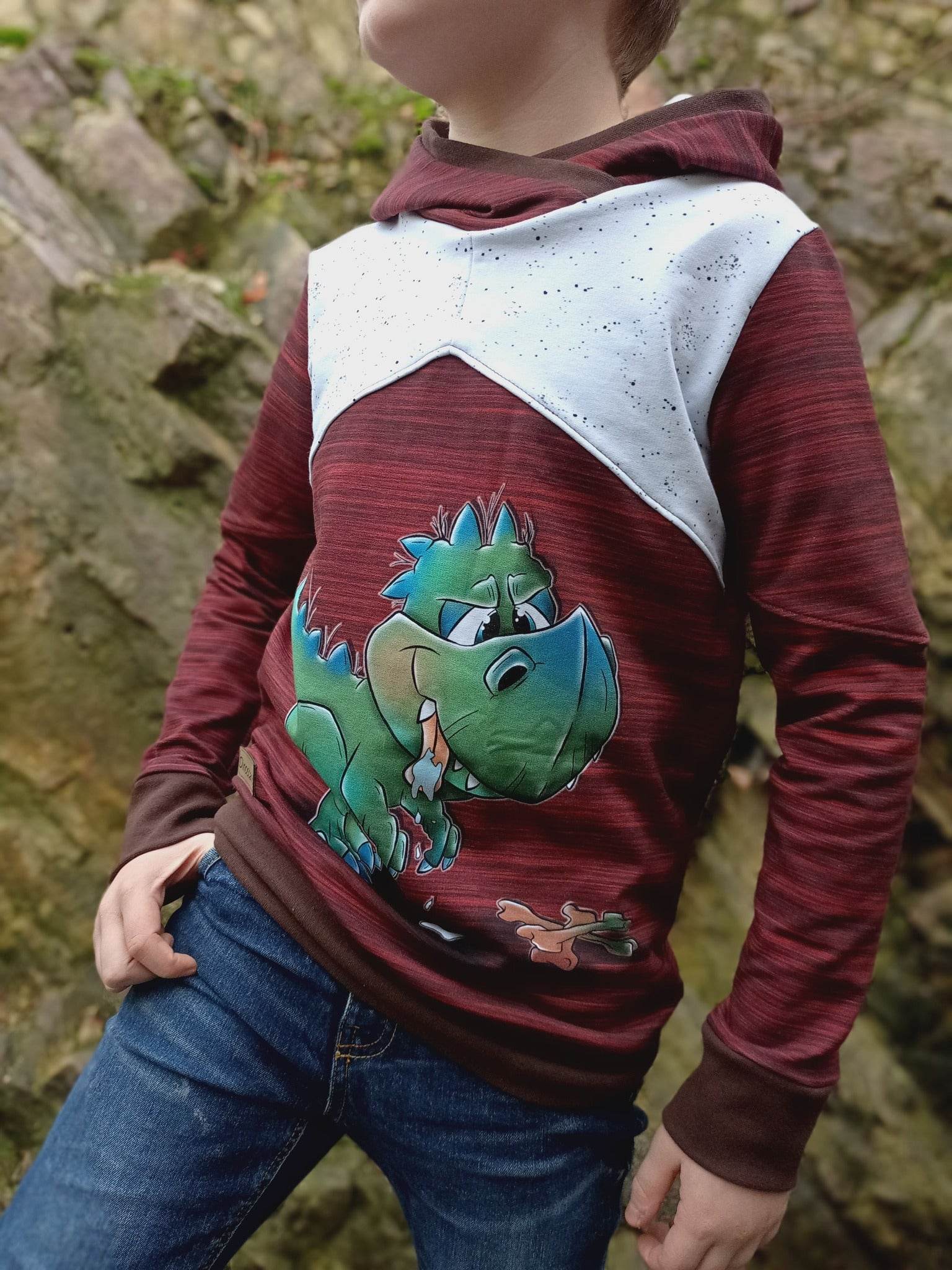 Hoodie Aik Schnittmuster Gr. 80-164: - Sewando