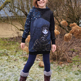 Hoodie Aik Schnittmuster Gr. 80-164: - Sewando