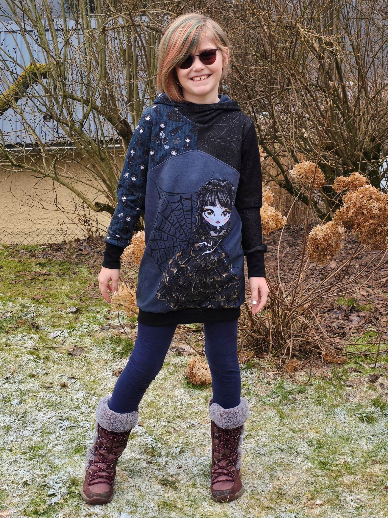 Hoodie Aik Schnittmuster Gr. 80-164: - Sewando