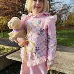 Schnittmuster *Big Grid Hoodiekleid Ballonkleid* #Kleid Gr. 62-176 - Sewando