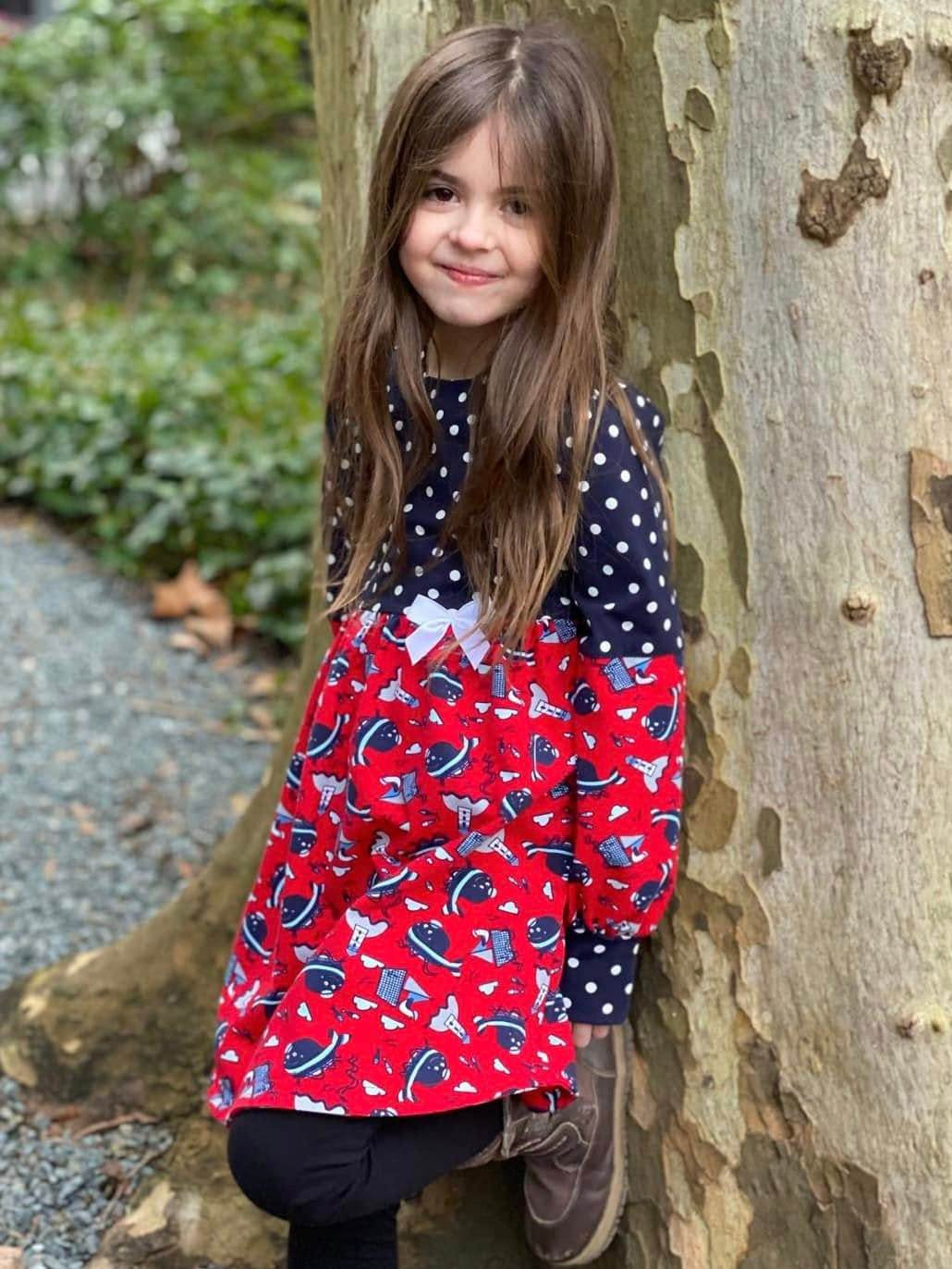 Kombi-Set: Malina – Schnittmuster für Mädchen & Damen mit Ärmel-Add-on für kreative Nähprojekte - Sewando