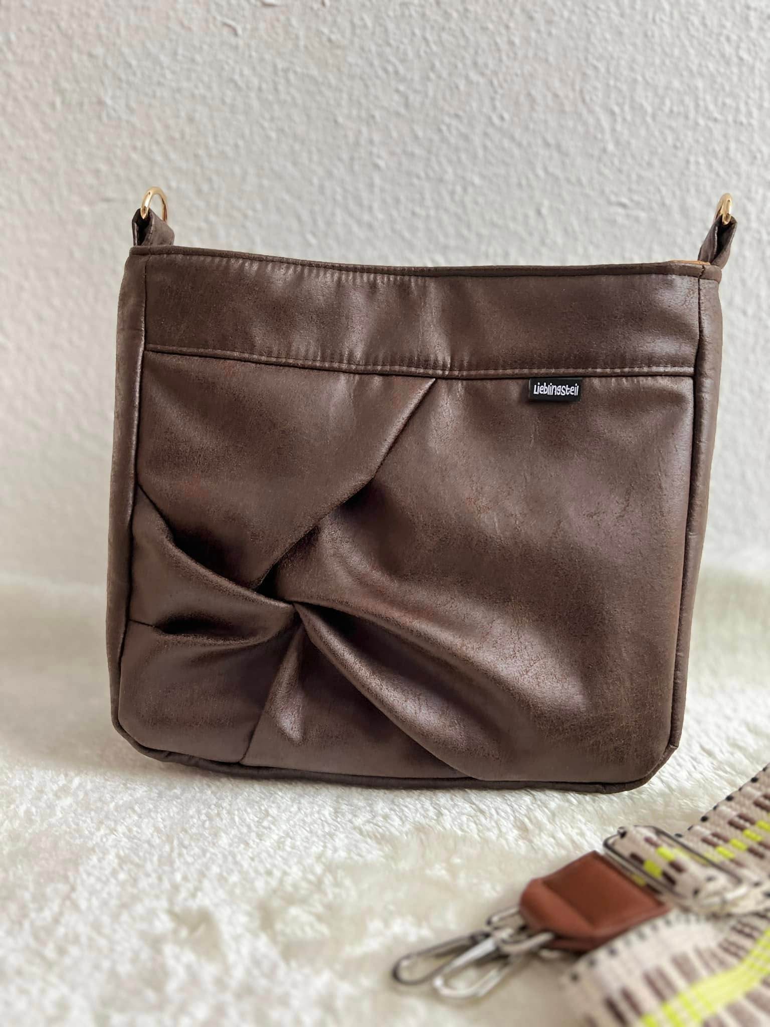 Schnittmuster Handtasche Swirley mit Knotenoptik - Sewando