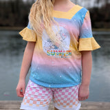 Schnittmuster-Paket für Mädchen: Malina – Shirt, Tunika & Kleid mit passenden Ärmel-Varianten - Sewando