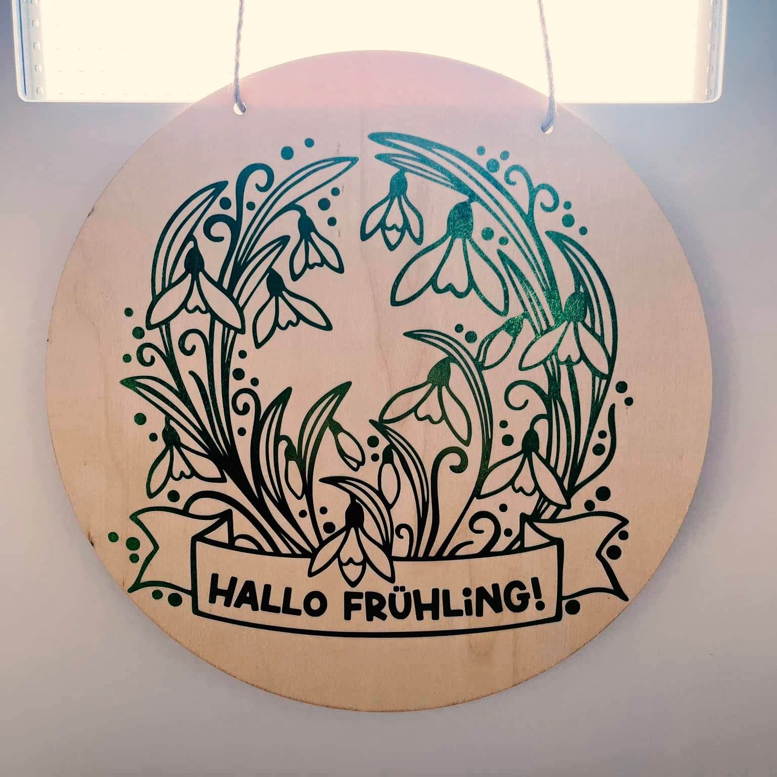 Plotterdatei Schneeglöckchen - Sewando