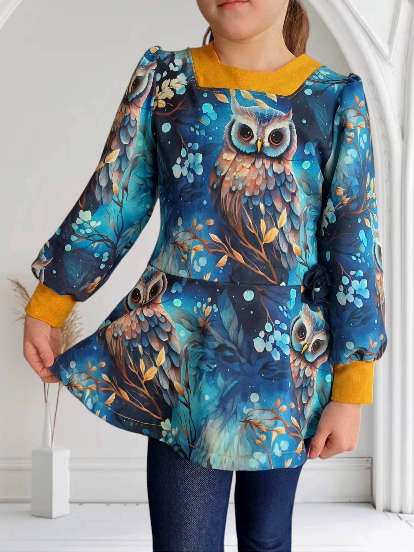 Schnittmuster-Paket für Mädchen: Malina – Shirt, Tunika & Kleid mit passenden Ärmel-Varianten - Sewando