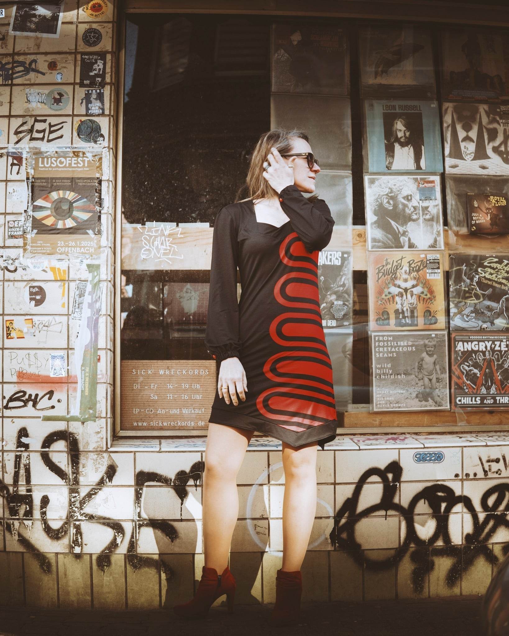 Kombipaket Malina Damen PLUS Add on– Schnittmuster Shirt, Longshirt & Kleid Gr. 32–48 - Sewando