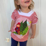 Schnittmuster-Paket für Mädchen: Malina – Shirt, Tunika & Kleid mit passenden Ärmel-Varianten - Sewando