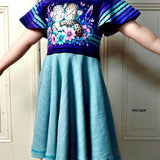 Kombi-Set: Malina – Schnittmuster für Mädchen & Damen mit Ärmel-Add-on für kreative Nähprojekte - Sewando