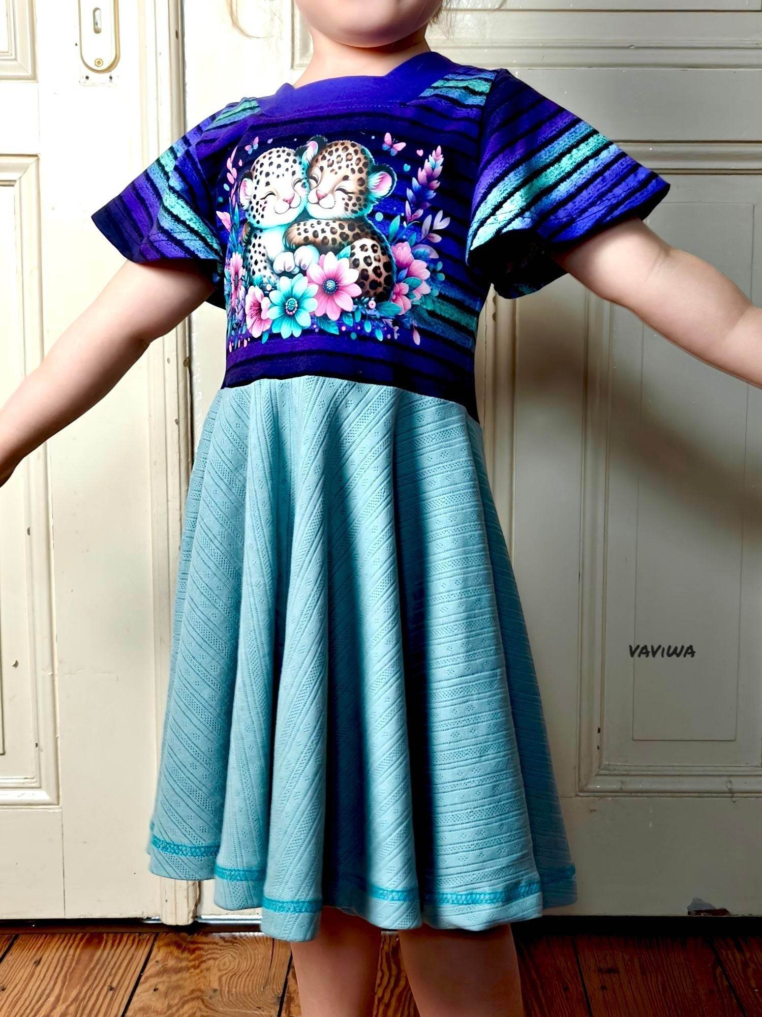 Kombi-Set: Malina – Schnittmuster für Mädchen & Damen mit Ärmel-Add-on für kreative Nähprojekte - Sewando