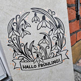 Plotterdatei Schneeglöckchen - Sewando