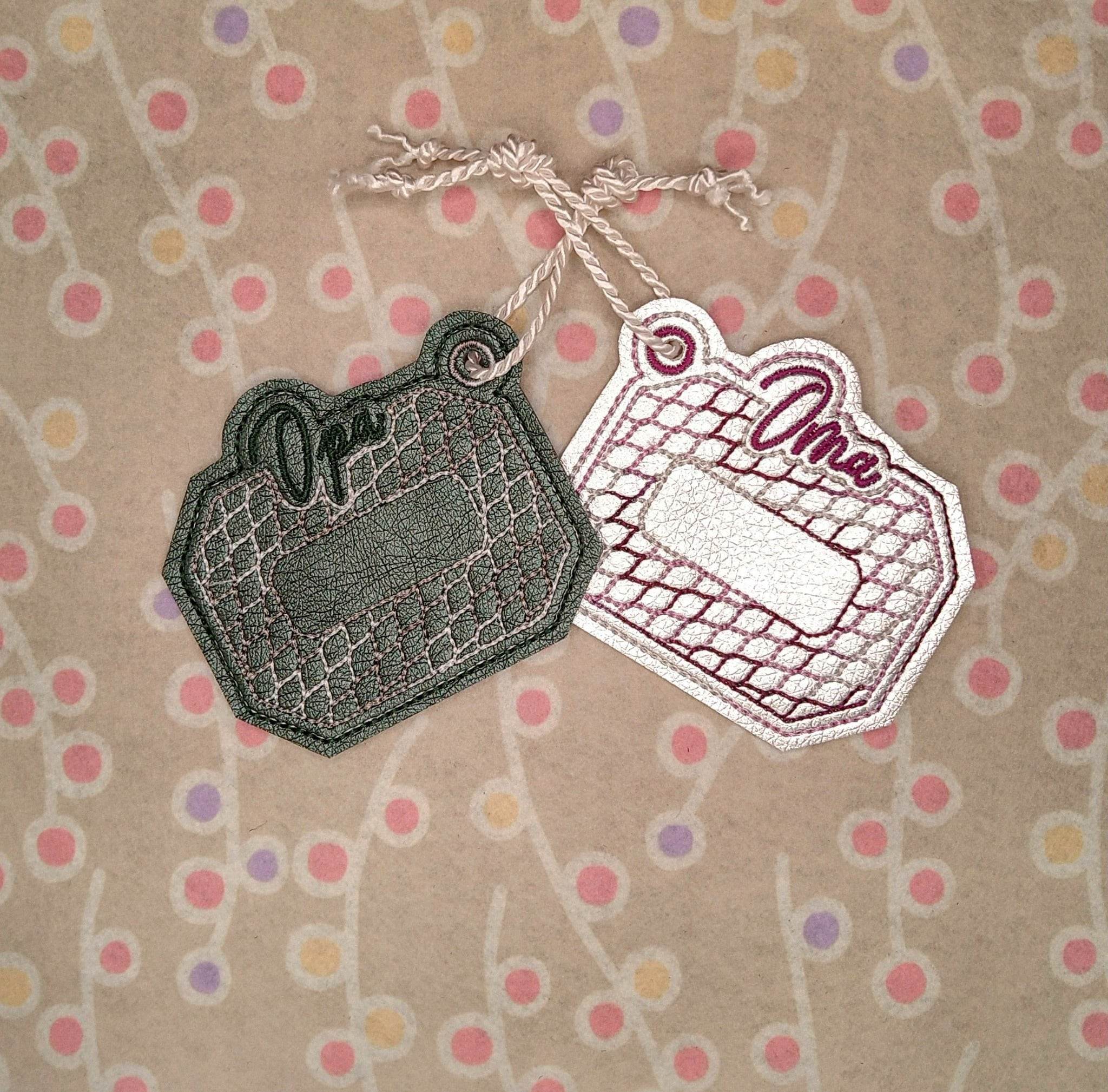 Stickdatei - Monogramme Eltern & Großeltern - Sewando