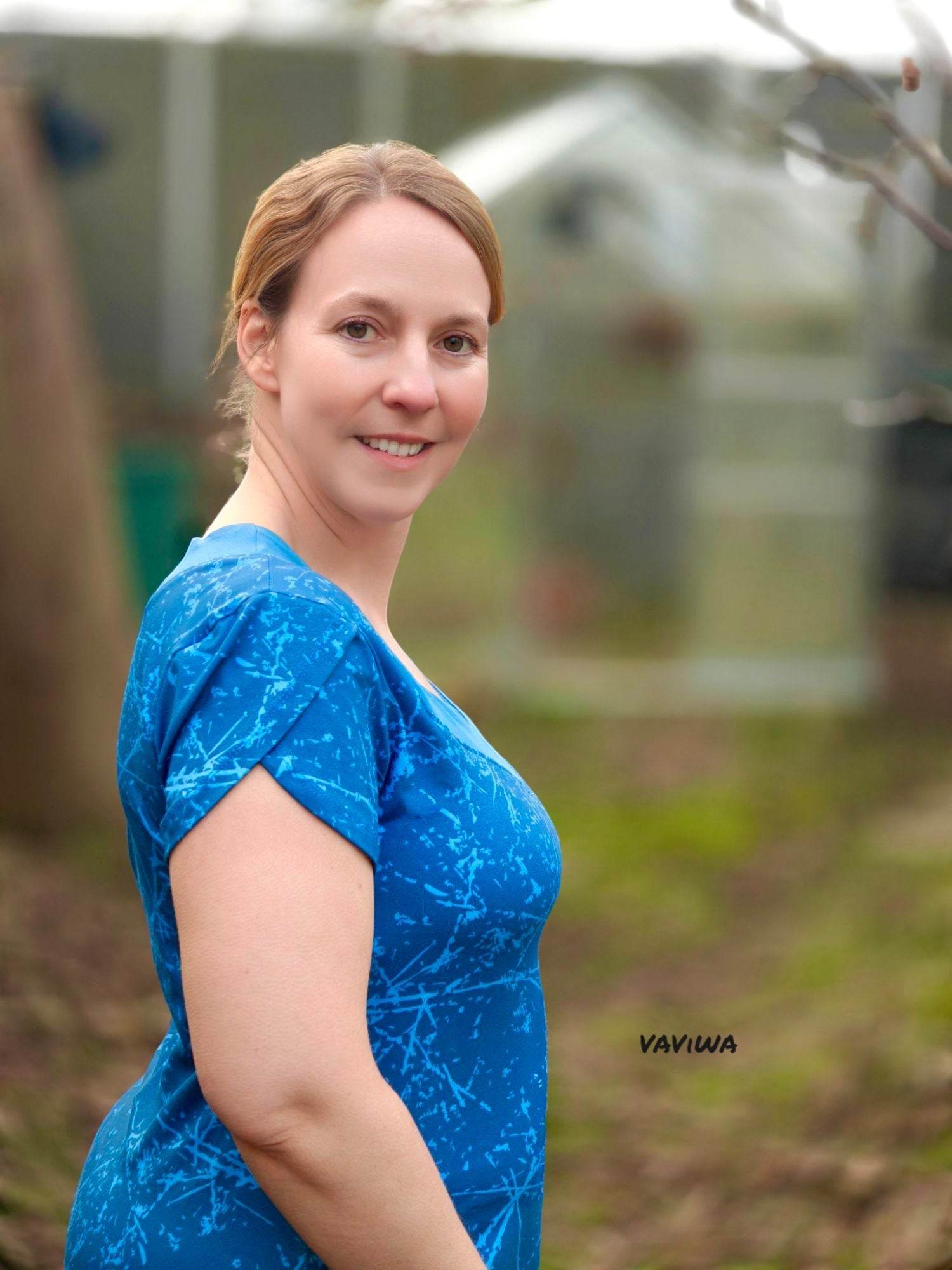 Kombipaket Malina Damen PLUS Add on– Schnittmuster Shirt, Longshirt & Kleid Gr. 32–48 - Sewando