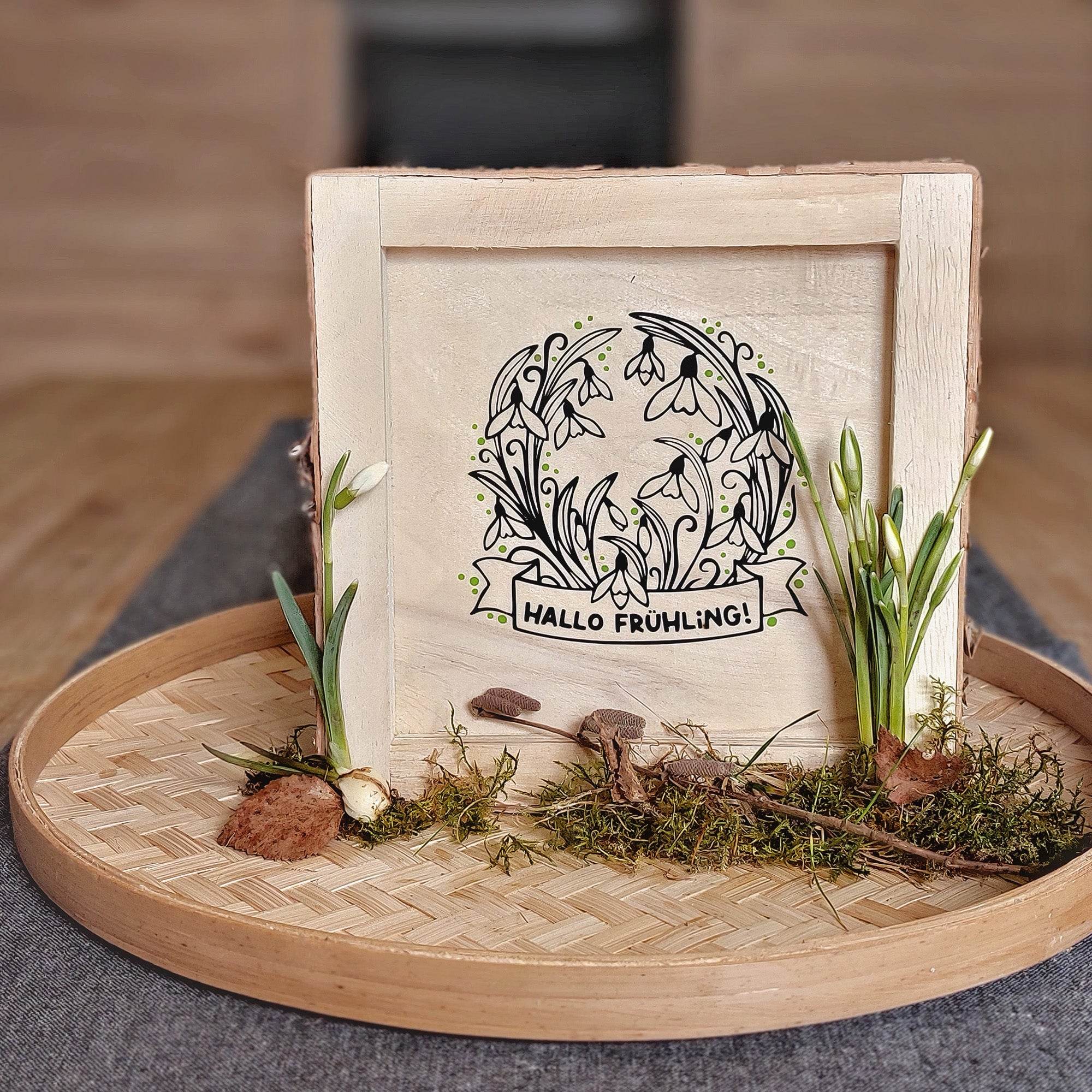 Plotterdatei Schneeglöckchen - Sewando