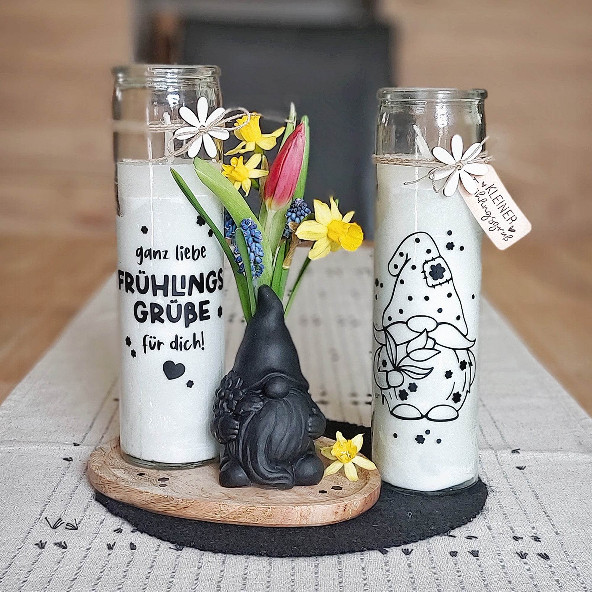 Plotterdatei Spring Gnome - Sewando