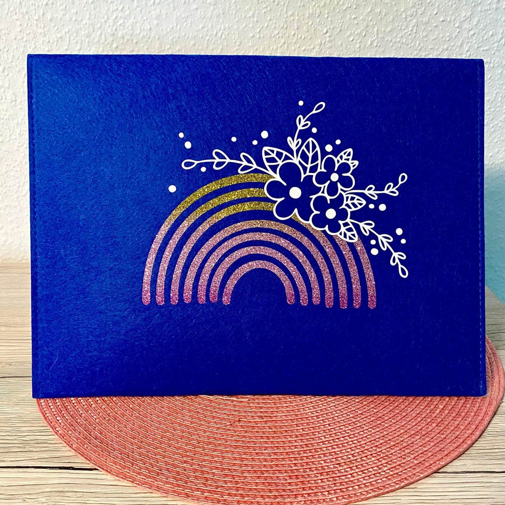 Plotterdatei Frühlingsregenbogen - Sewando