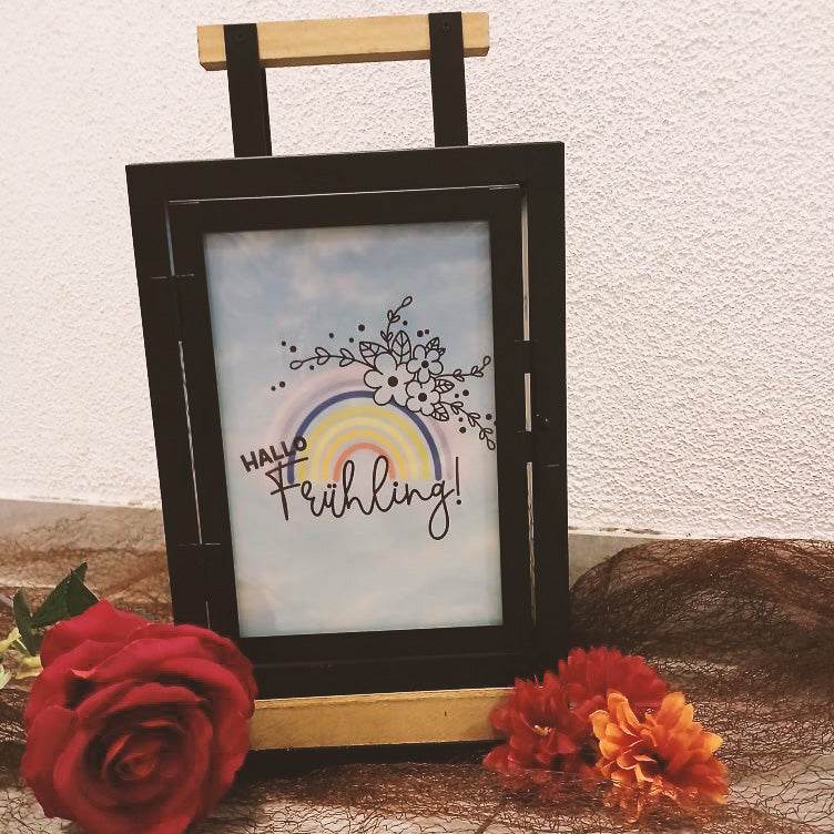 Plotterdatei Frühlingsregenbogen - Sewando