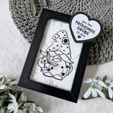 Plotterdatei Spring Gnome - Sewando