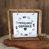 Plotterdatei Hallo Frühling! - Sewando